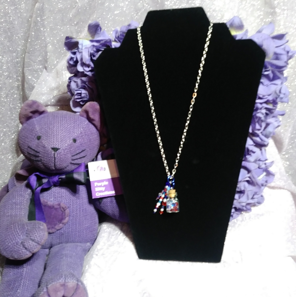 PurpleKittyCreations/Womens Necklace